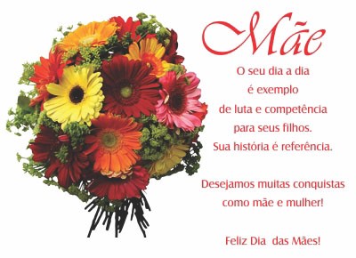 Feliz Dia das Mães!