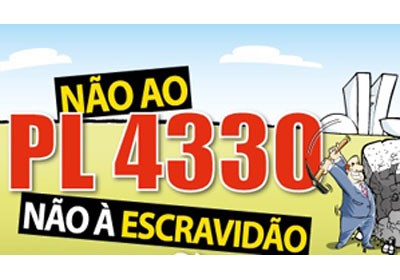 Dia 15 de Abril – Paralisação Nacional contra o PL4330