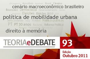 Revista Teoria e Debate aborda economia e mobilidade urbana