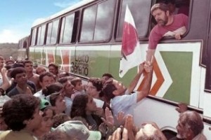 A caravana do repórter Lula