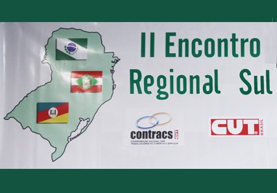 II Encontro Regional Sul reúne dirigentes dos trabalhadores no Comércio e Serviços